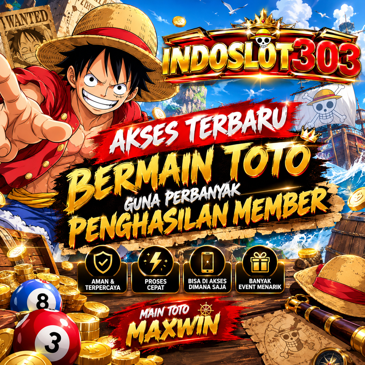 INDOSLOT303 >< Link Toto Macau Sajian Terbaru Dari Situs Slot Online Terpercaya